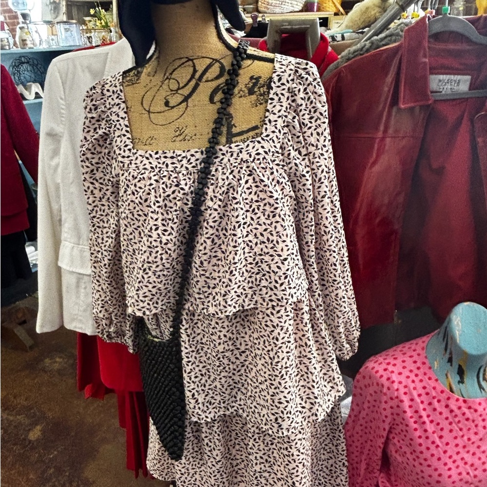 Chic Pink Swing Dress